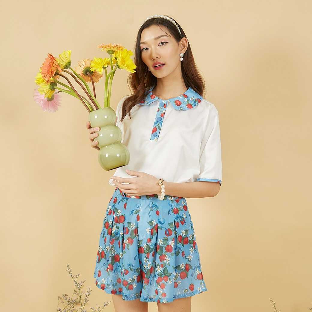 Ichigo Shorts - Malabrand PF22 M21 กางเกงขาสั้นผู้หญิง กางเกงขาสั้นเอวสูง