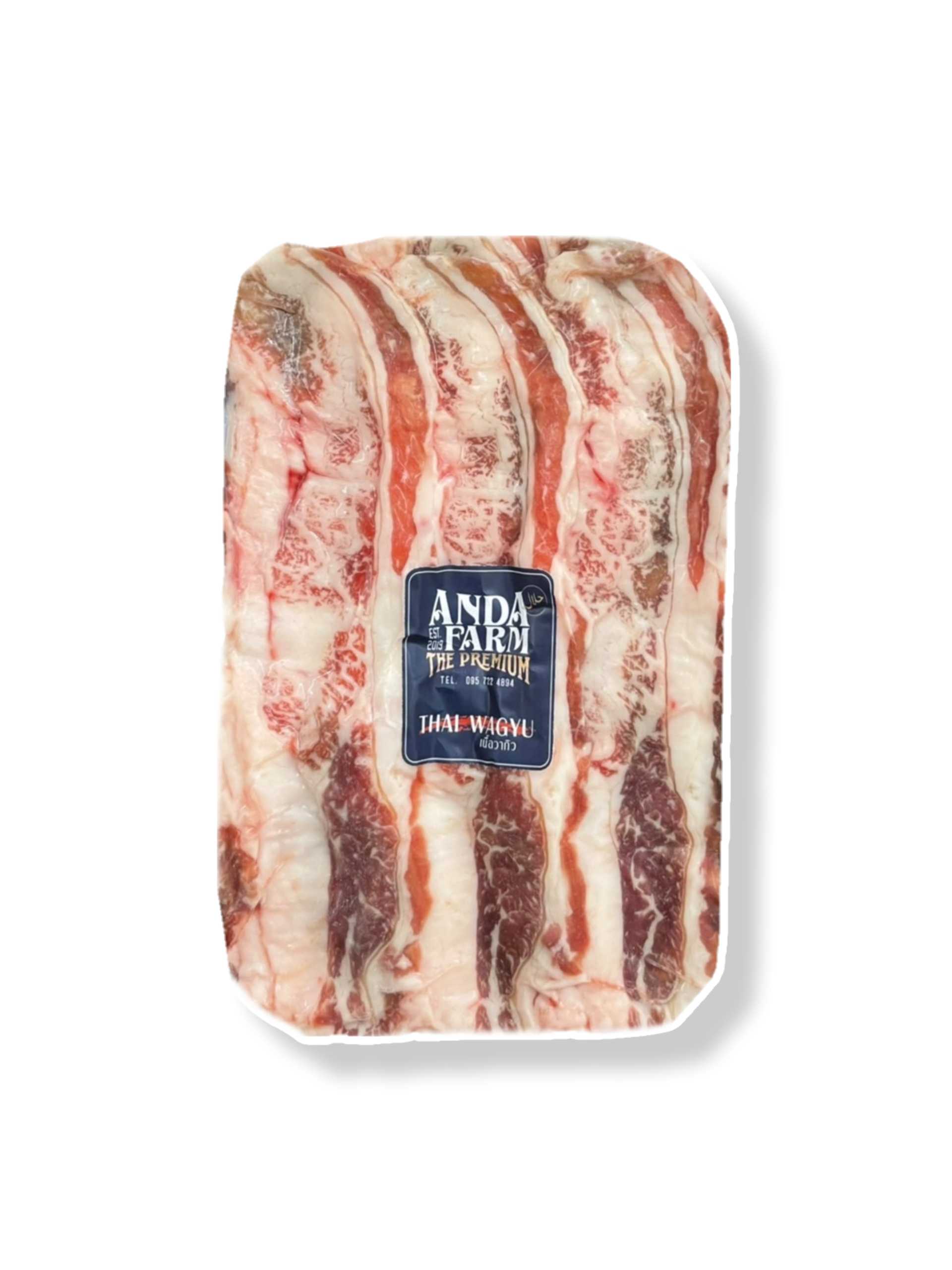 เนื้อไทยวากิวสไลด์ แบบติดมัน 350g