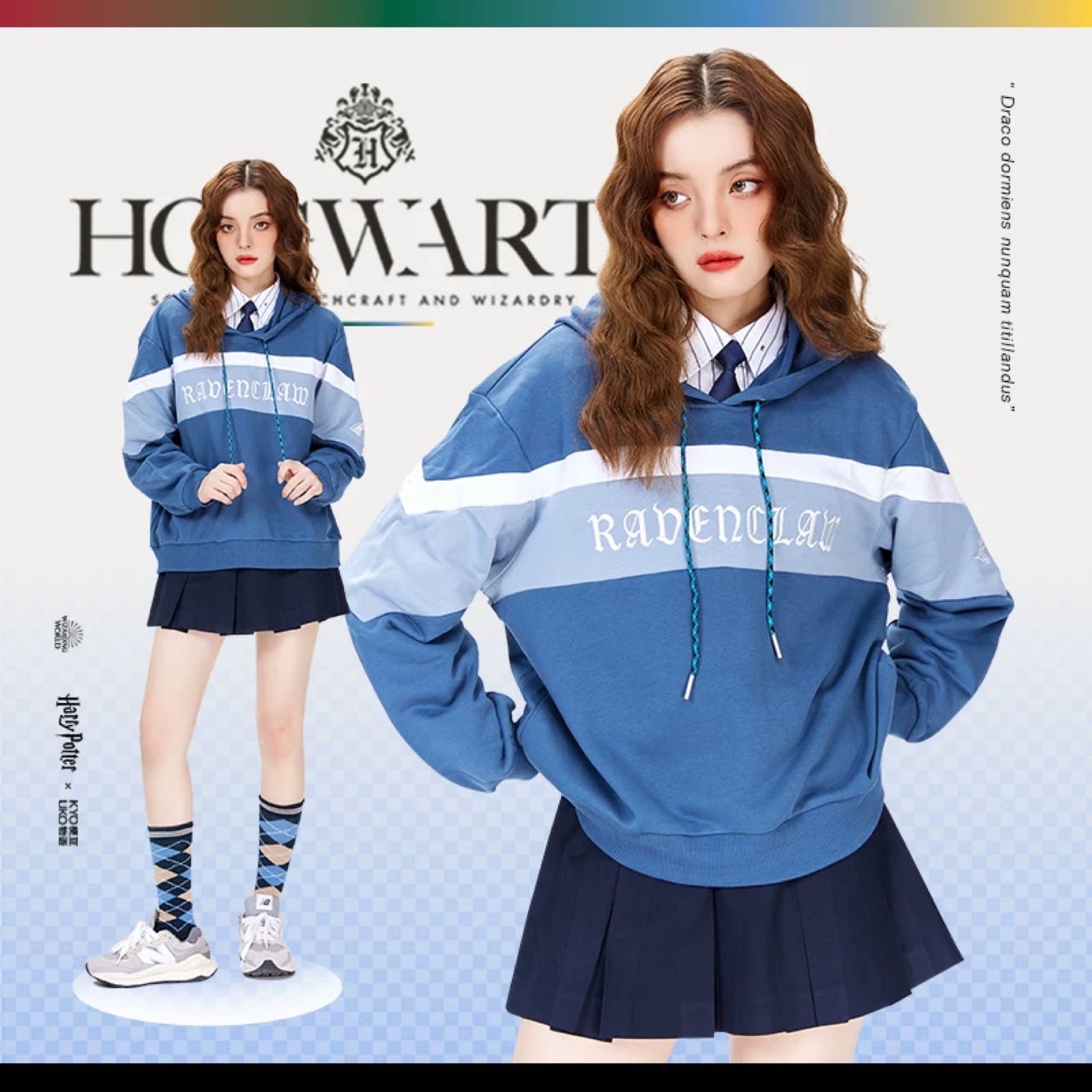 Kyouko x Harry Potter Hooded Sweater เสื้อกันหนาว แฮร์รี่พอตเตอร์ ฮู้ด ฮอกวอร์ต