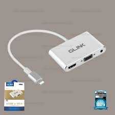 Cable HDMI+VGA TO iphone สายแปลงสัญญาณ สายต่อจอจากมือถือ iphone,ipad