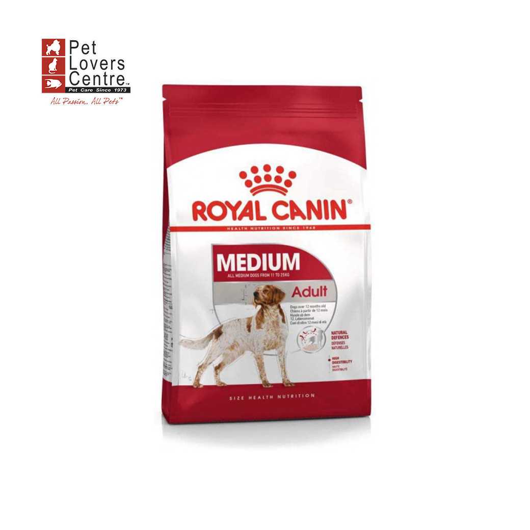 ROYAL CANIN MEDIUM ADULT อาหารสุนัขขนาด 4 kg