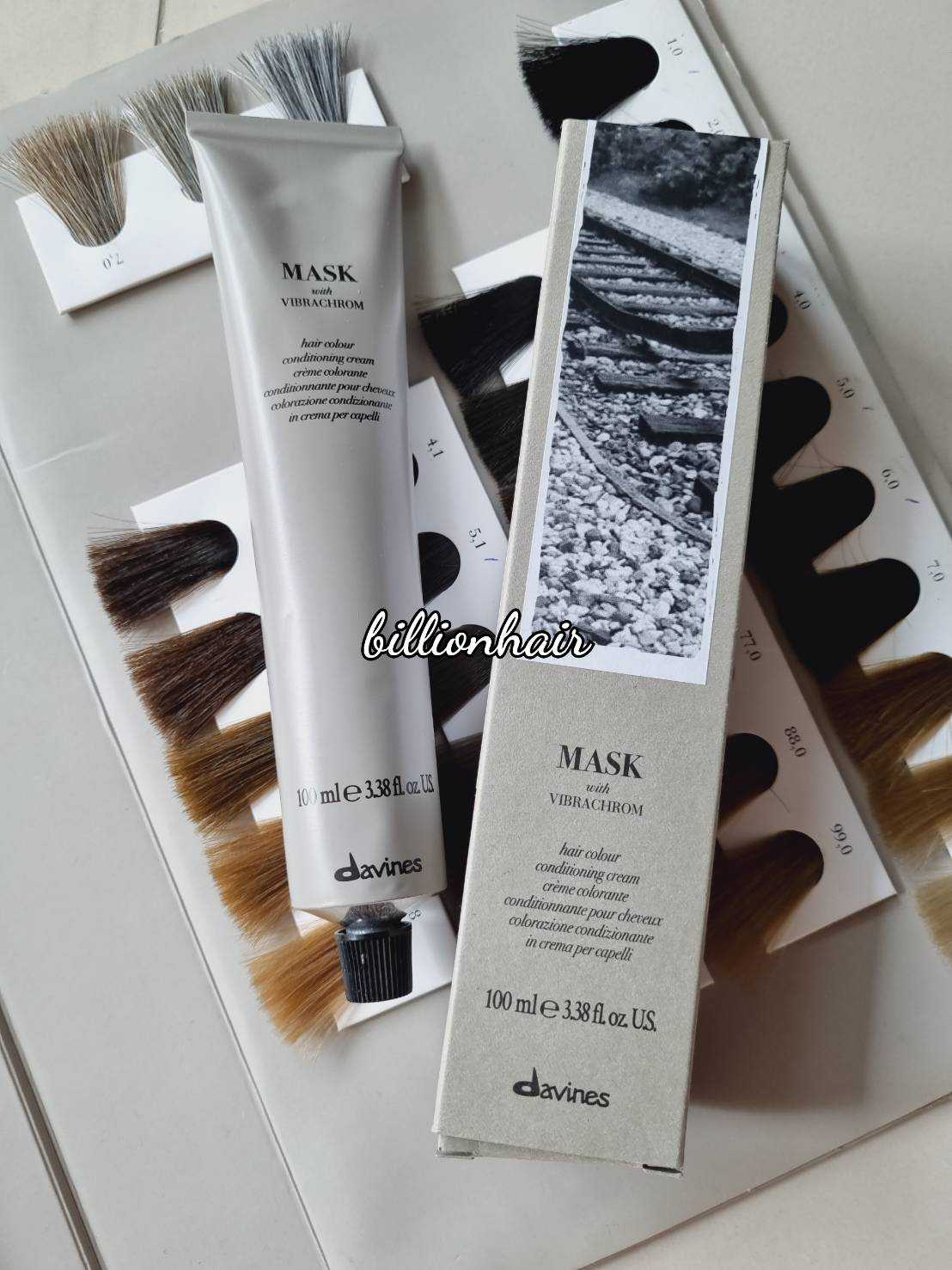 Davines Mask with Vibrachrom hair color conditioning creme 100ml พร้อมตัวผสมสี 150ml