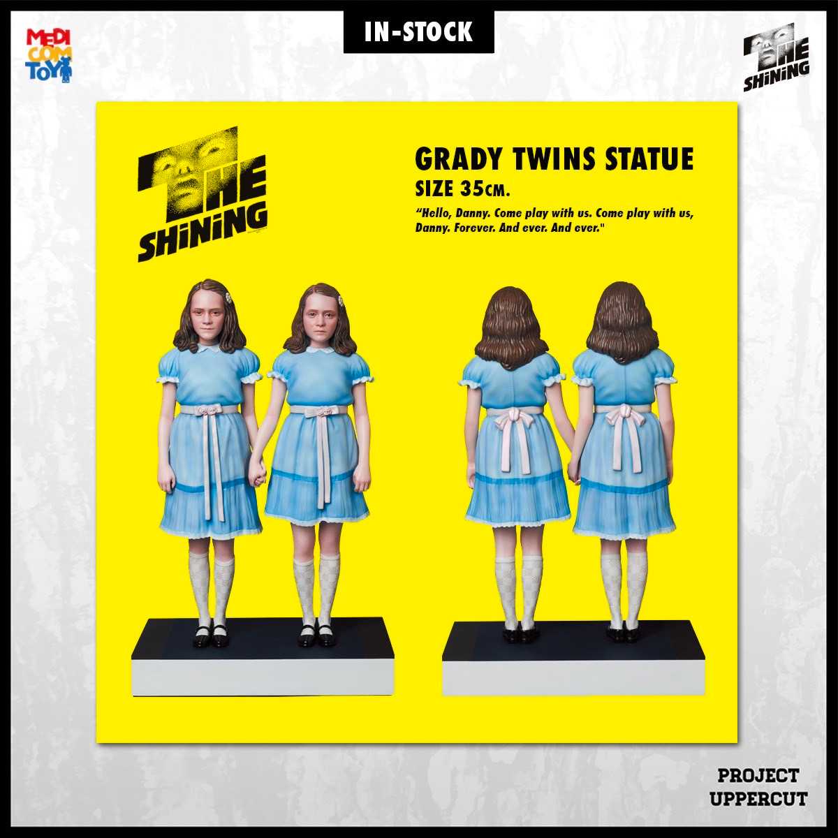 MEDICOM TOY : STATUE - THE SHiNiNG - Grady Twins (35cm.) [NEW]