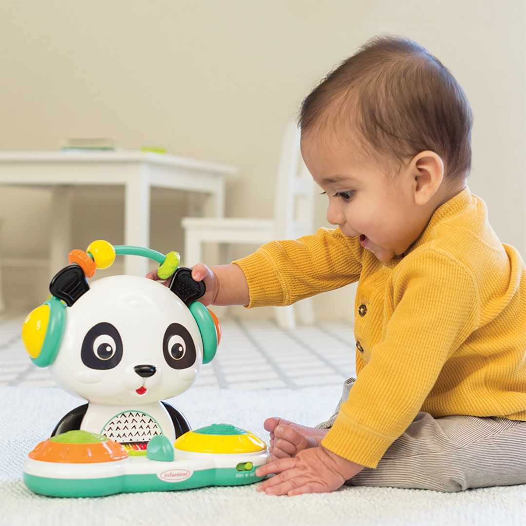 Infantino Spin & Slide DJ Panda ของเล่นเสริมพัฒนาการดีเจแพนด้า