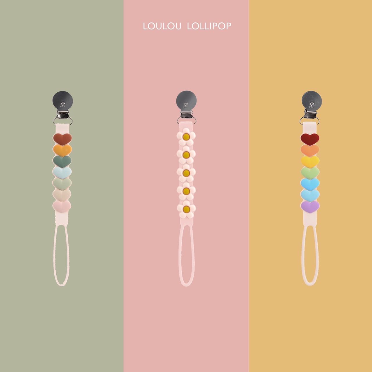 สายกันตกซิลิโคนรุ่นใหม่ Loulou Lollipop
