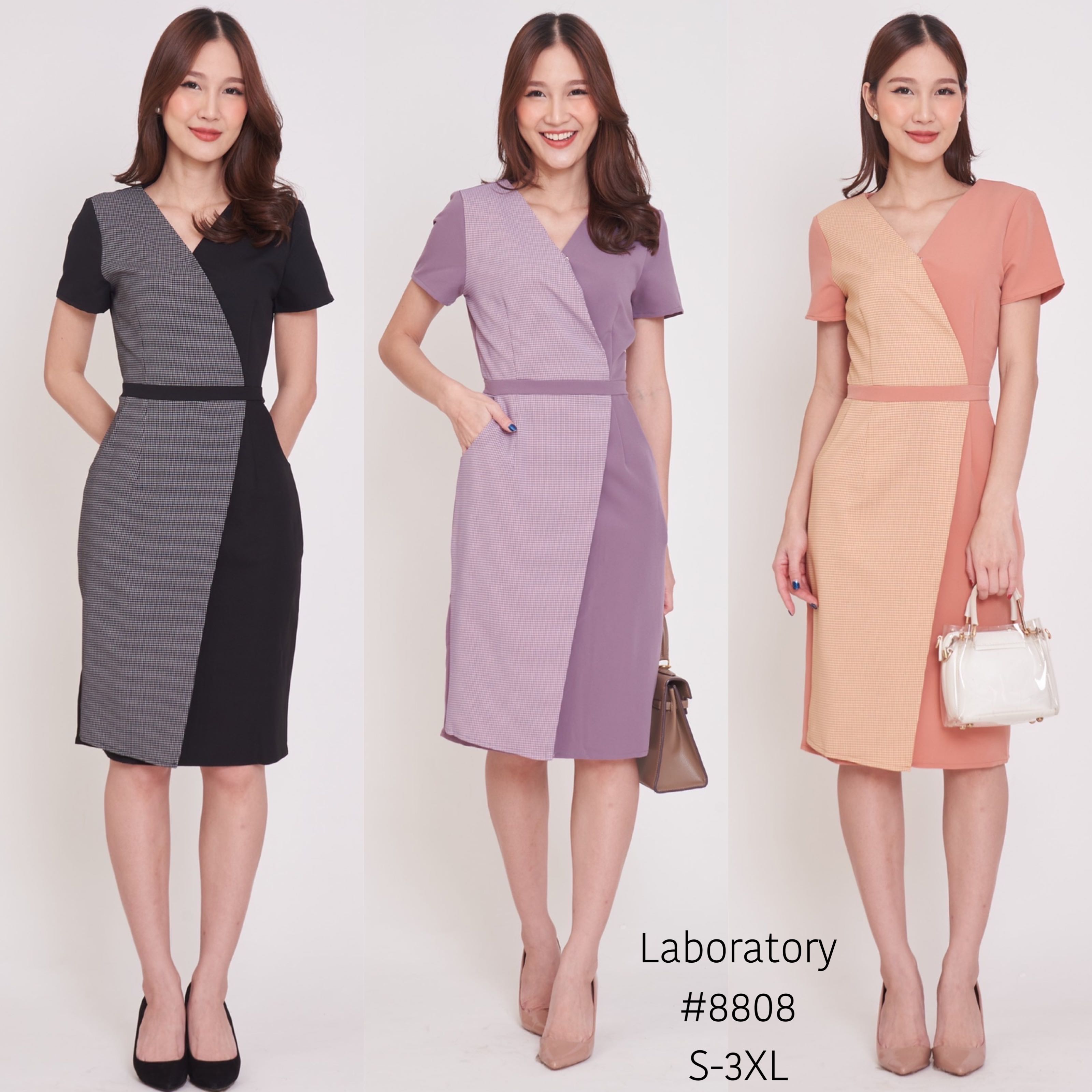 เดรส#8808