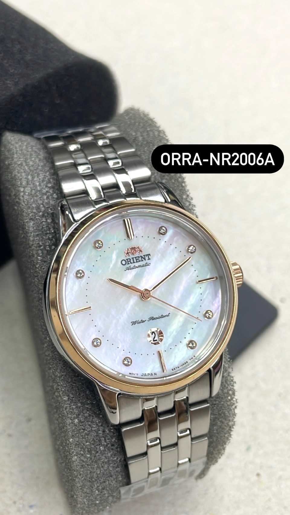 ORIENT Contemporary Mechanical นาฬิกาข้อมือ Automatic รุ่น ORRA-NR2006A (32 mm. สายเหล็ก)