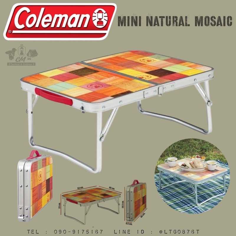 COLEMAN JAPAN MINI NATURAL MOSAIC TABLE