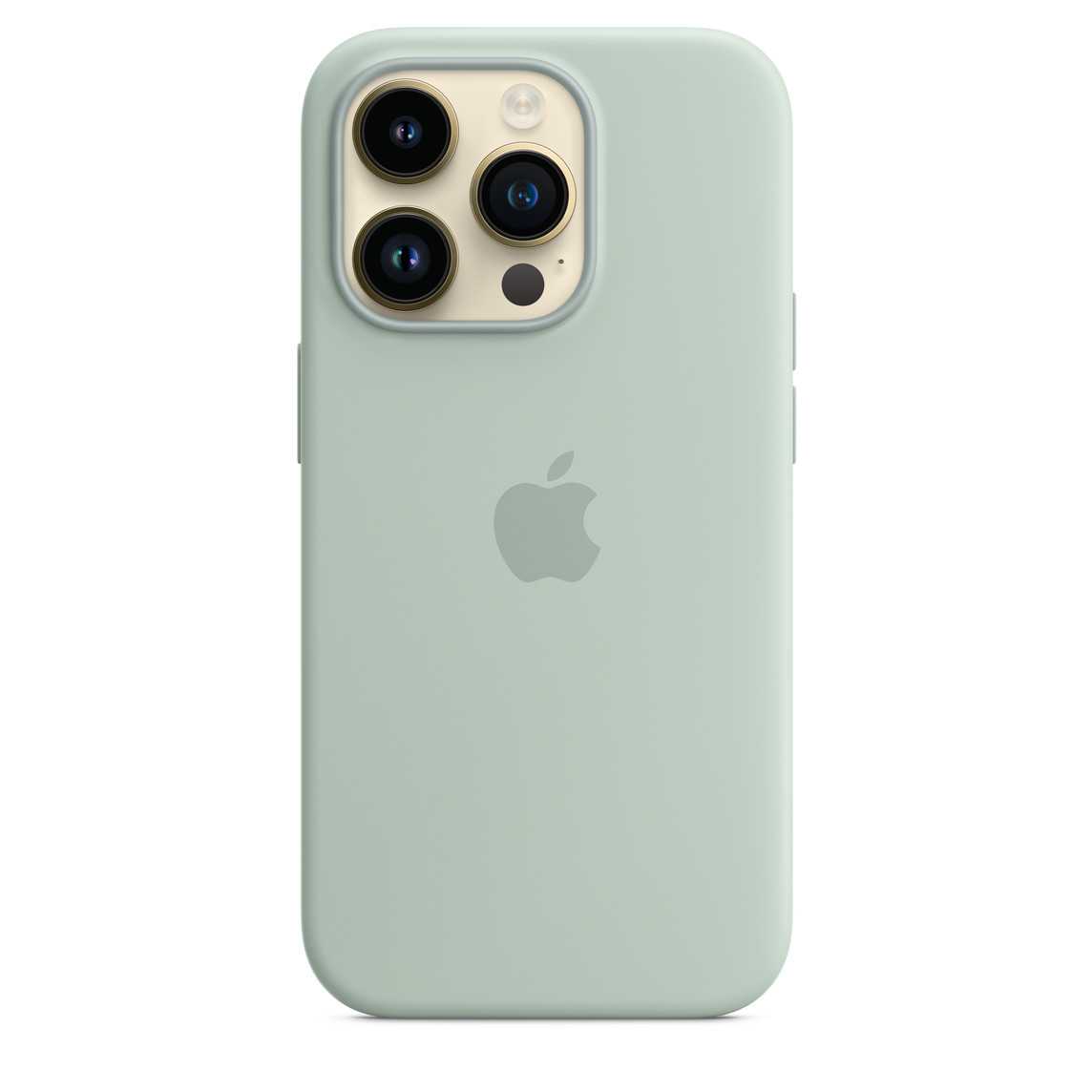 เคสซิลิโคนสำหรับ iPhone 14 Pro Max พร้อม MagSafe
