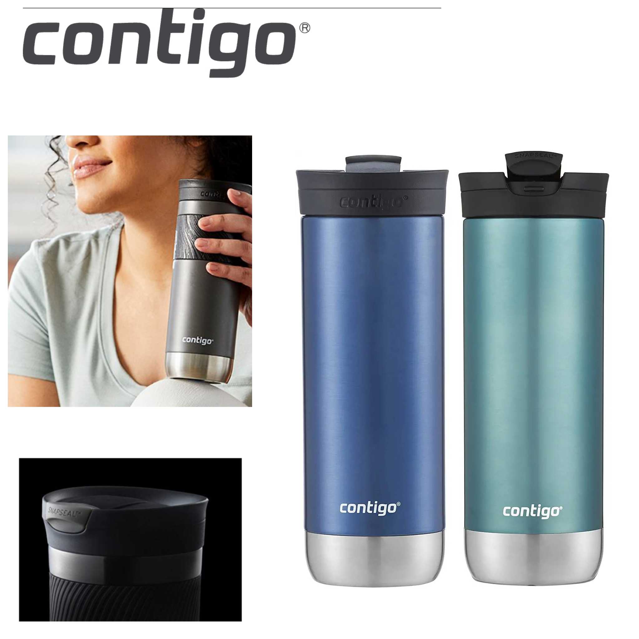 Contigo Stainless Steel Travel Mug with SNAPSEAL Lid, ขนาด 20 oz.