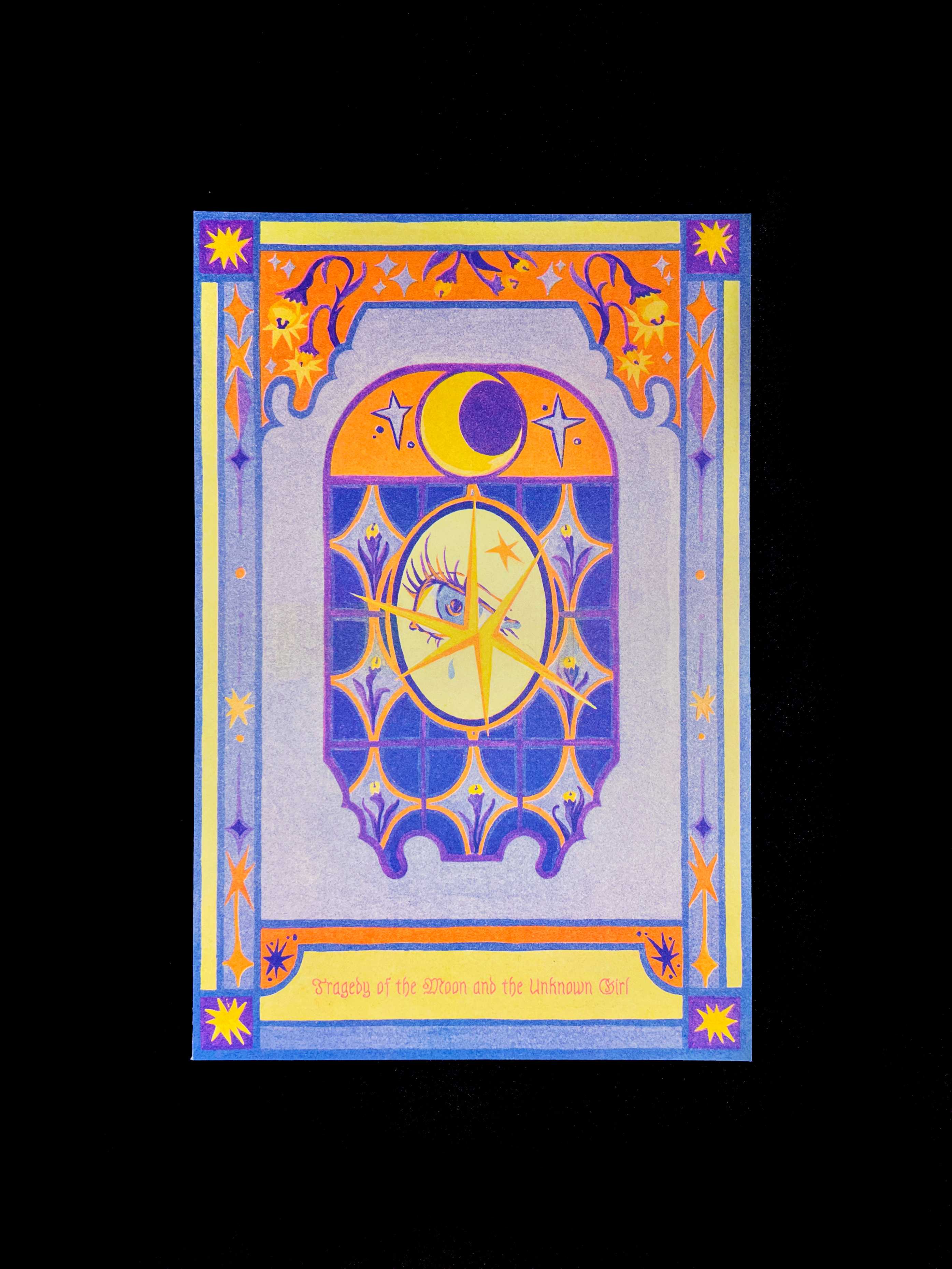 Tragedy Riso Poster
