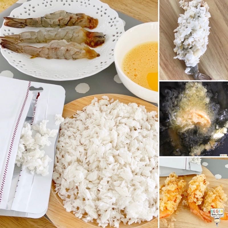 ￼เกล็ดขนมปังข้าวอบกรอบกลูเทนฟรี ทำจากข้าวออแกนิค 100%ไว้สำหรับชุบทอด กรอบ อร่อย ทำง่าย ไม่อมน้ำมัน 