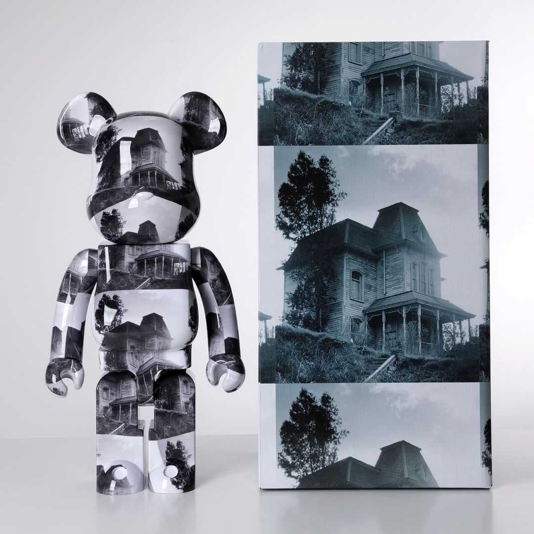 BE@RBRICK Alfred Hitchcock Psycho BATES MANSION  100%+400% , 1000%