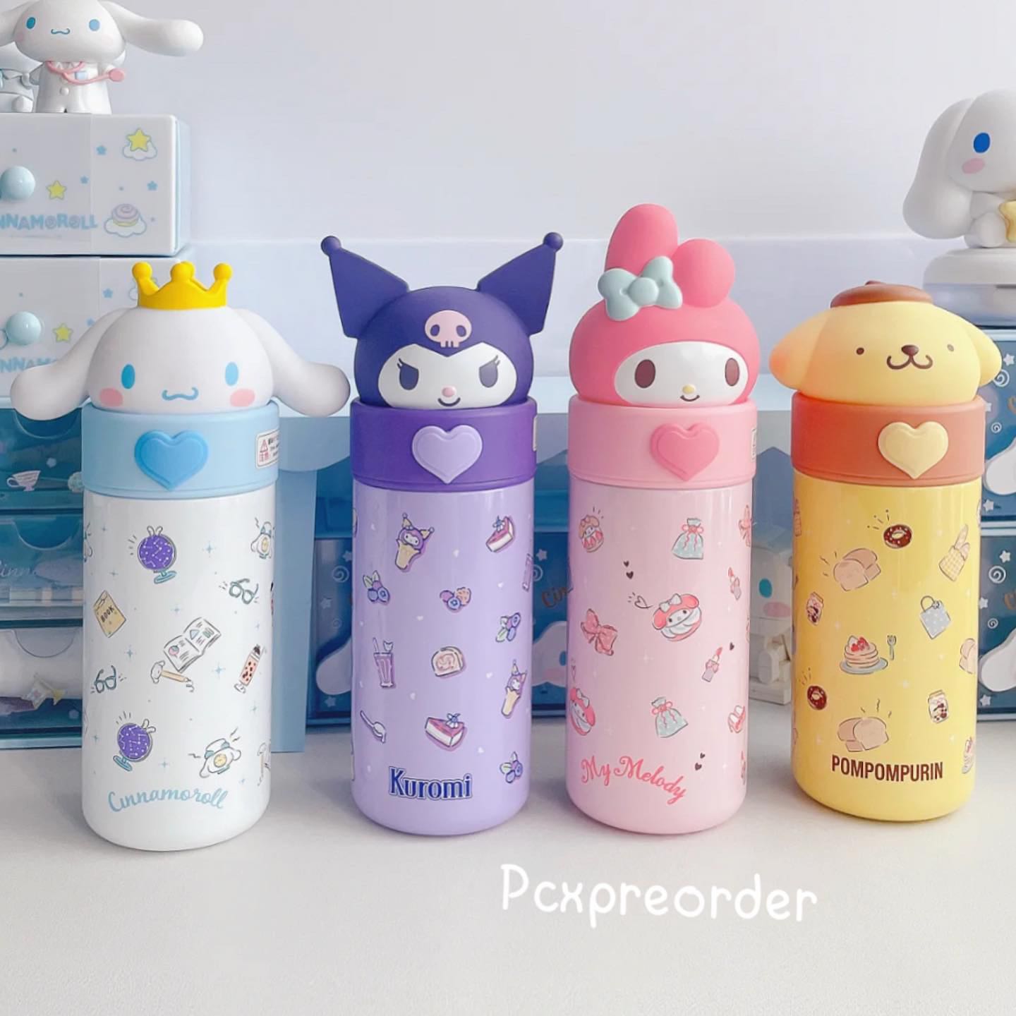 [Pre] กระบอกเก็บน้ำร้อน / เย็น sanrio