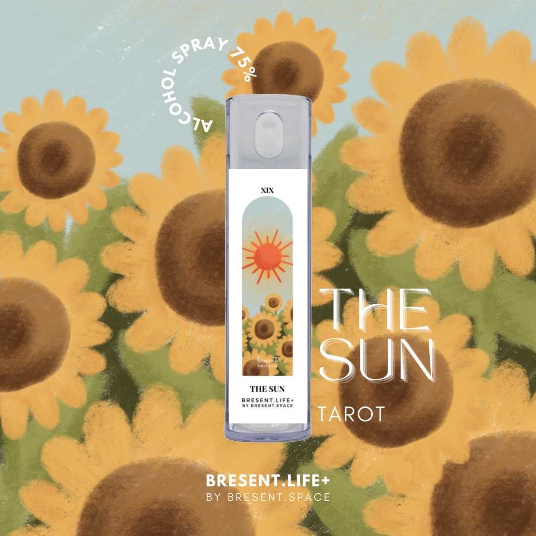 BRESENT.LIFE+ 🔮 The Sun สเปรย์แอลกอฮอล์ ไพ่ยิปซี เสริมดวง