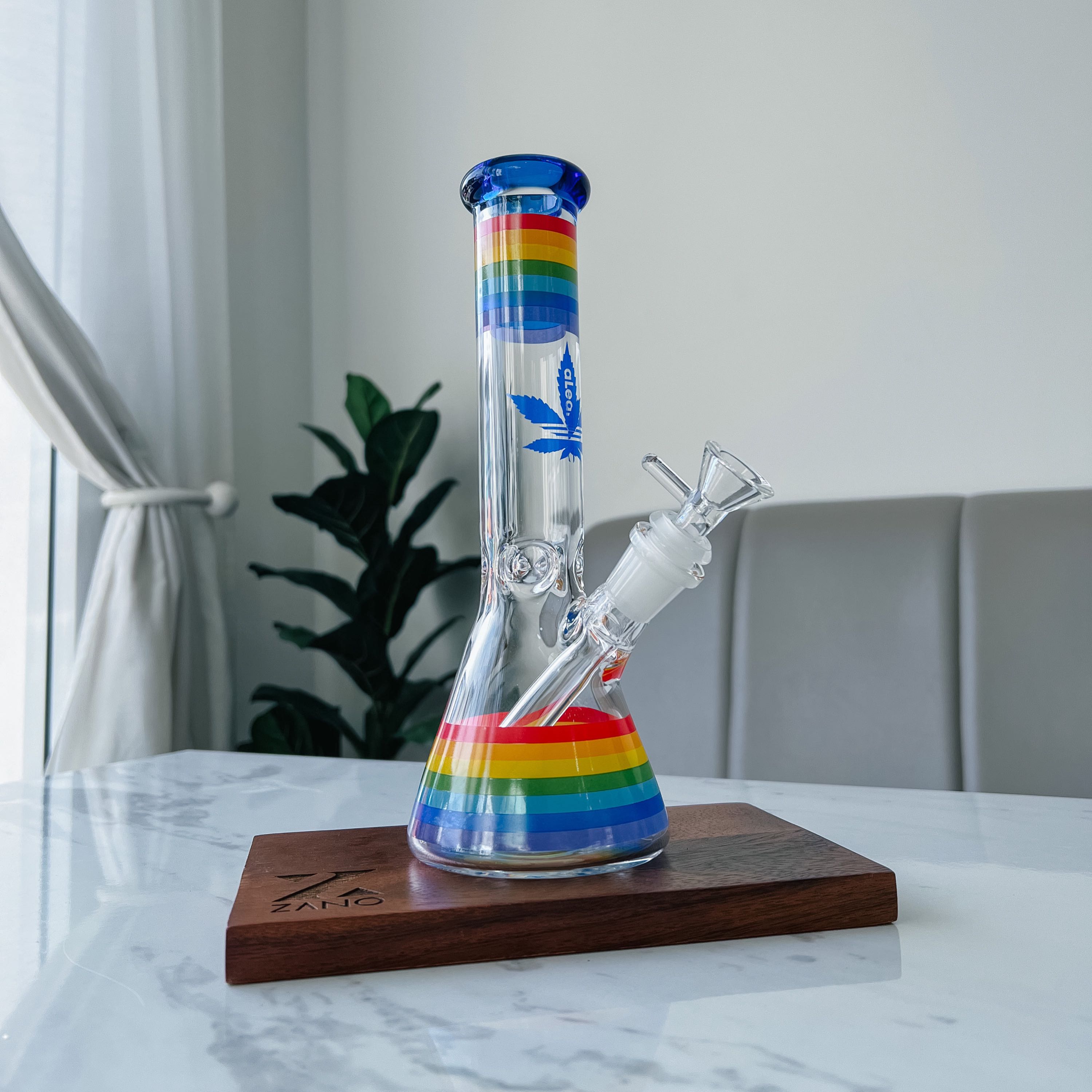 aLeaf Glass Rainbow Beaker Ice Bong | 26 cm