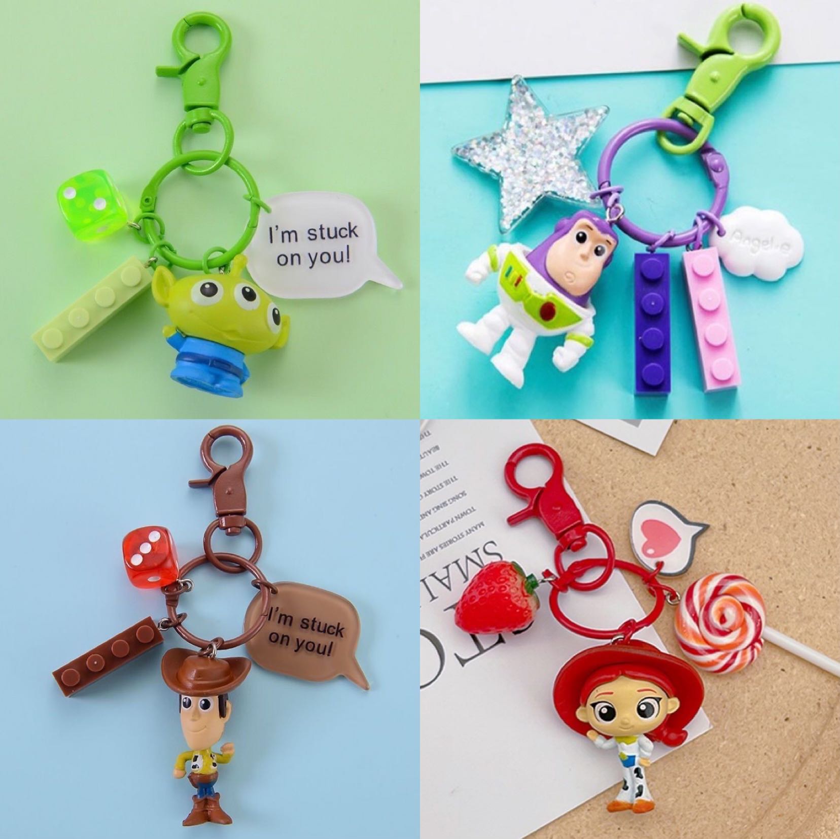 พวงกุญแจ Toy Story 🧤พร้อมส่ง✨