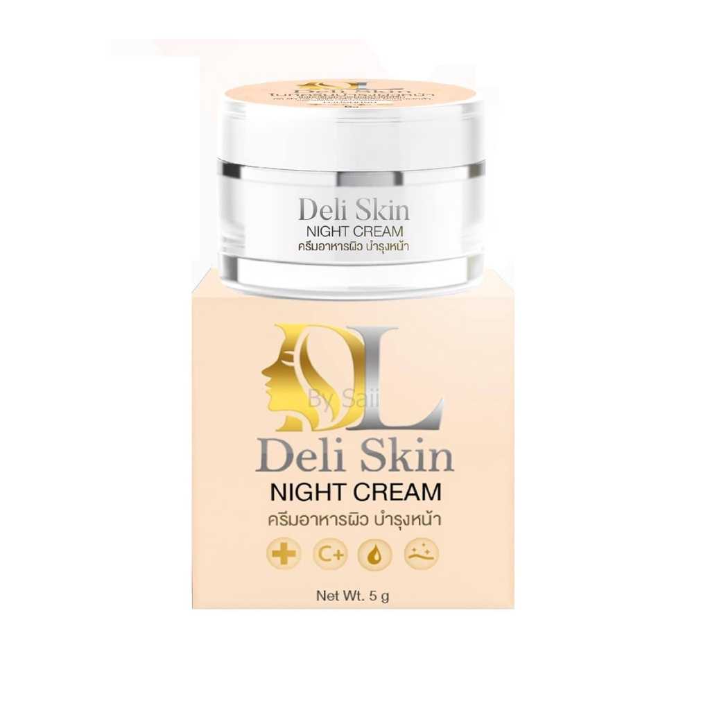 DL Deli Skin Night Cream 5G. ครีมดีแอล ไนท์ครีม