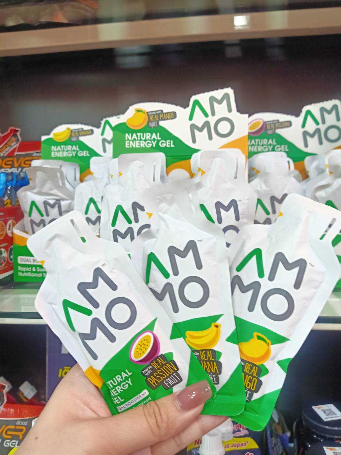 AMMO Natural Energy Gel เจลให้พลังงาน