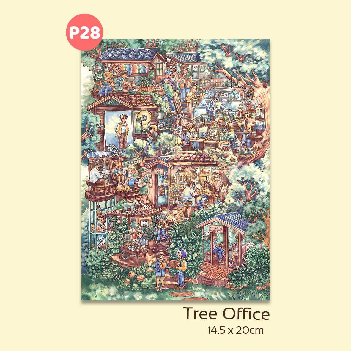 Artprint tree office
