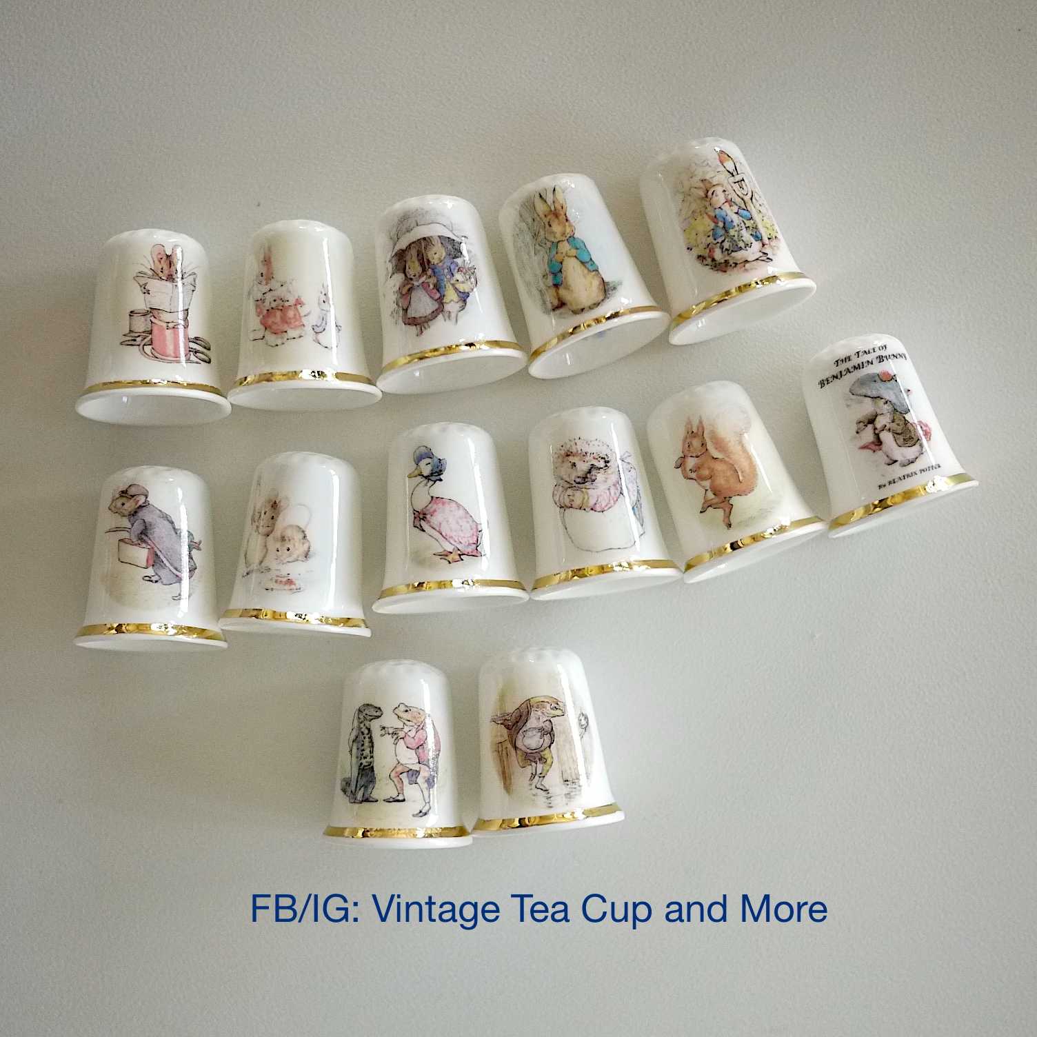 ปลอกนิ้ว Peter The Rabbit Fine Bone China