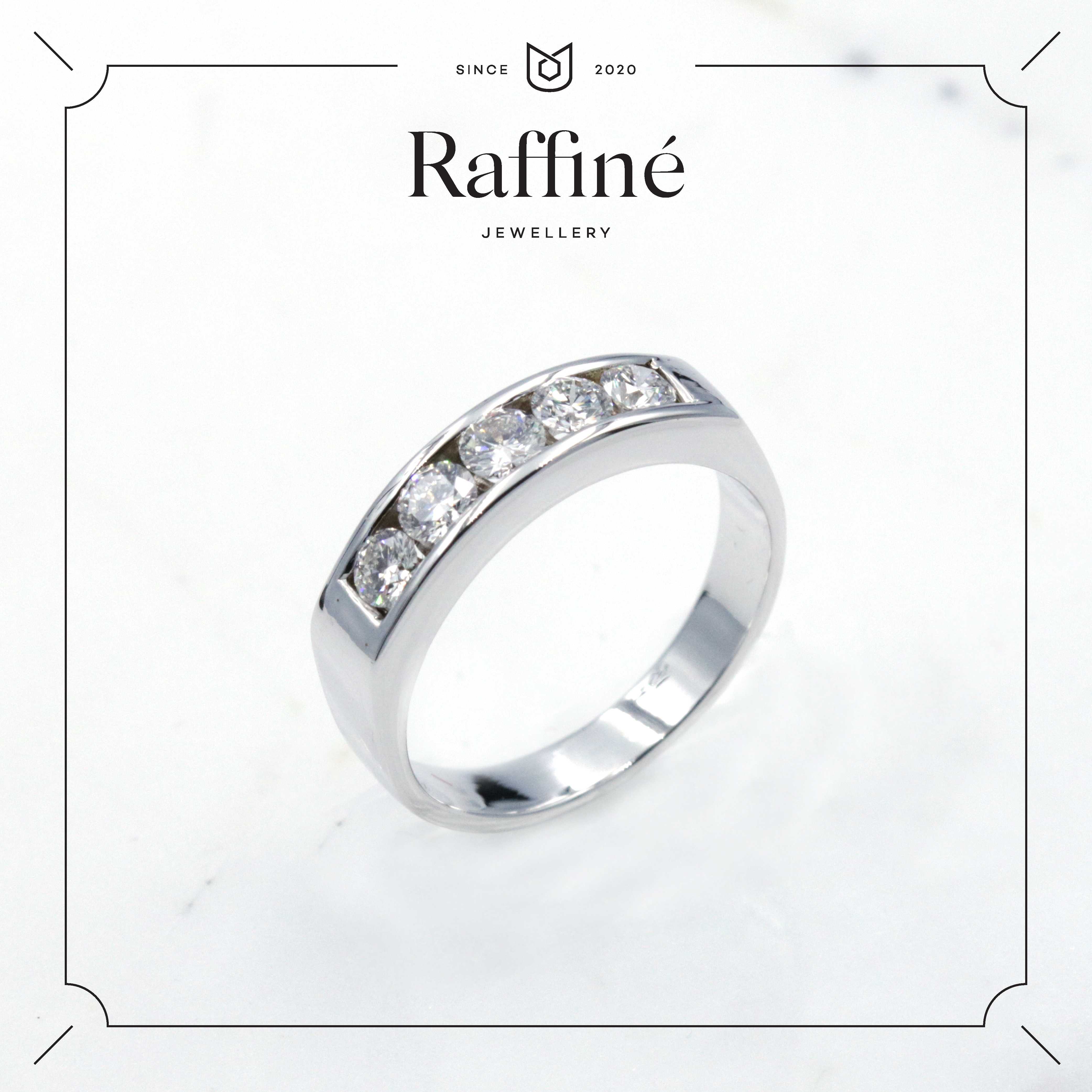 Stunning Channel Ring