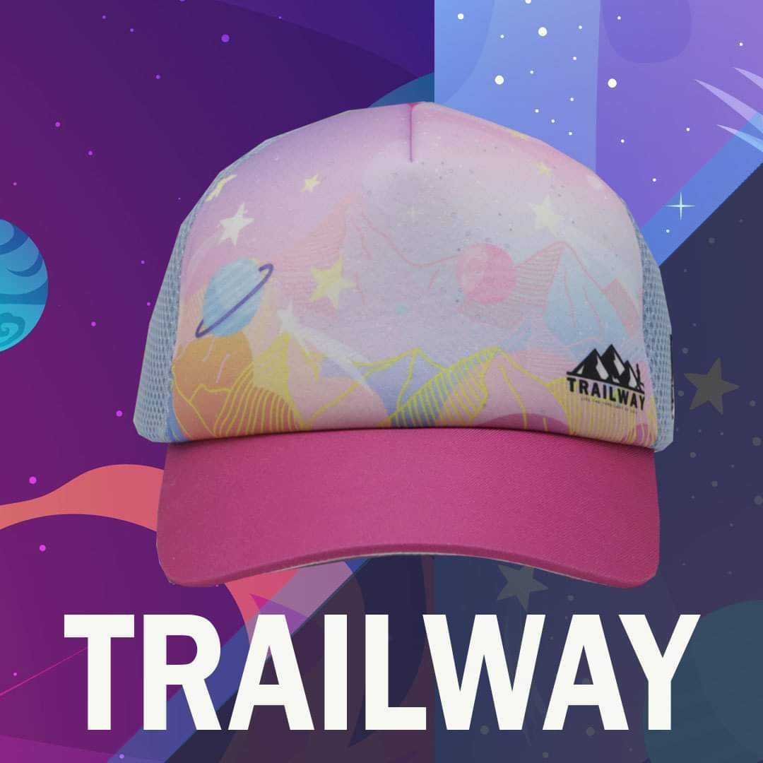 Trucker cap - Pink Galaxy 
