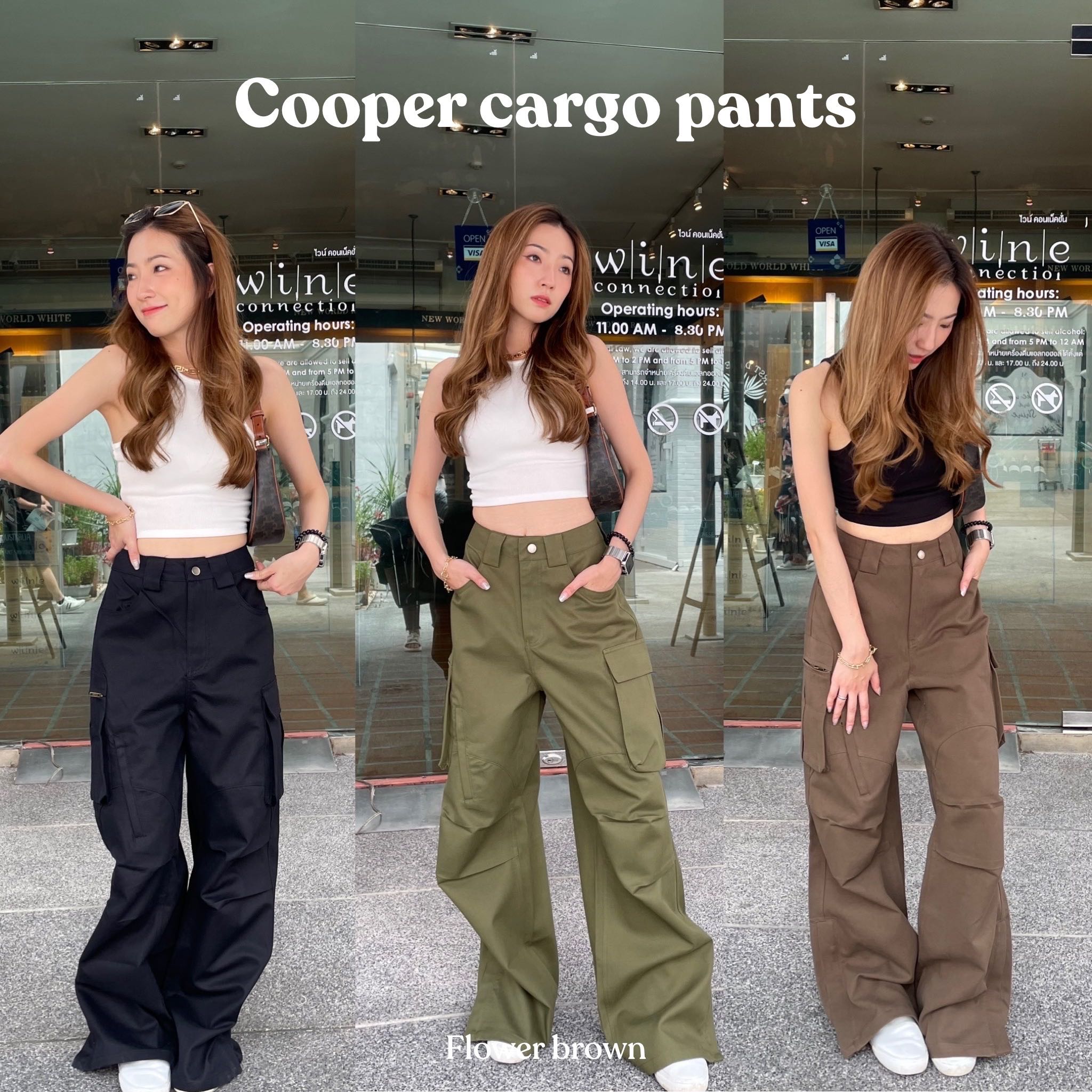 Cooper cargo pants - กางเกงคาร์โก