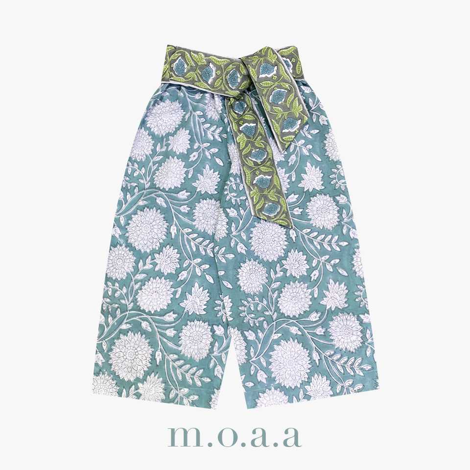 MARINE GIRL MINI WRAP PANTS