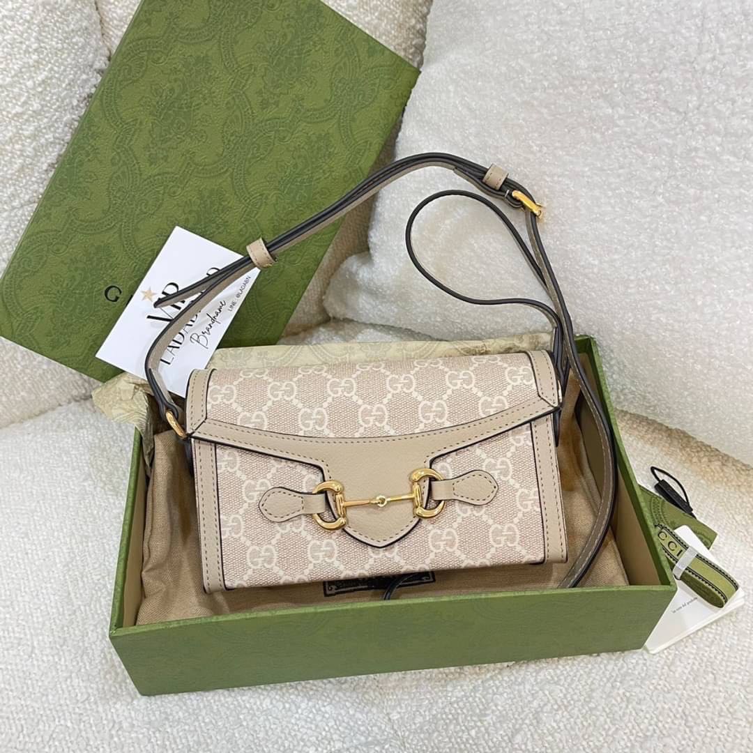 Gucci horsebit 1995 phone bag ✅สินค้าพร้อมส่ง✅  