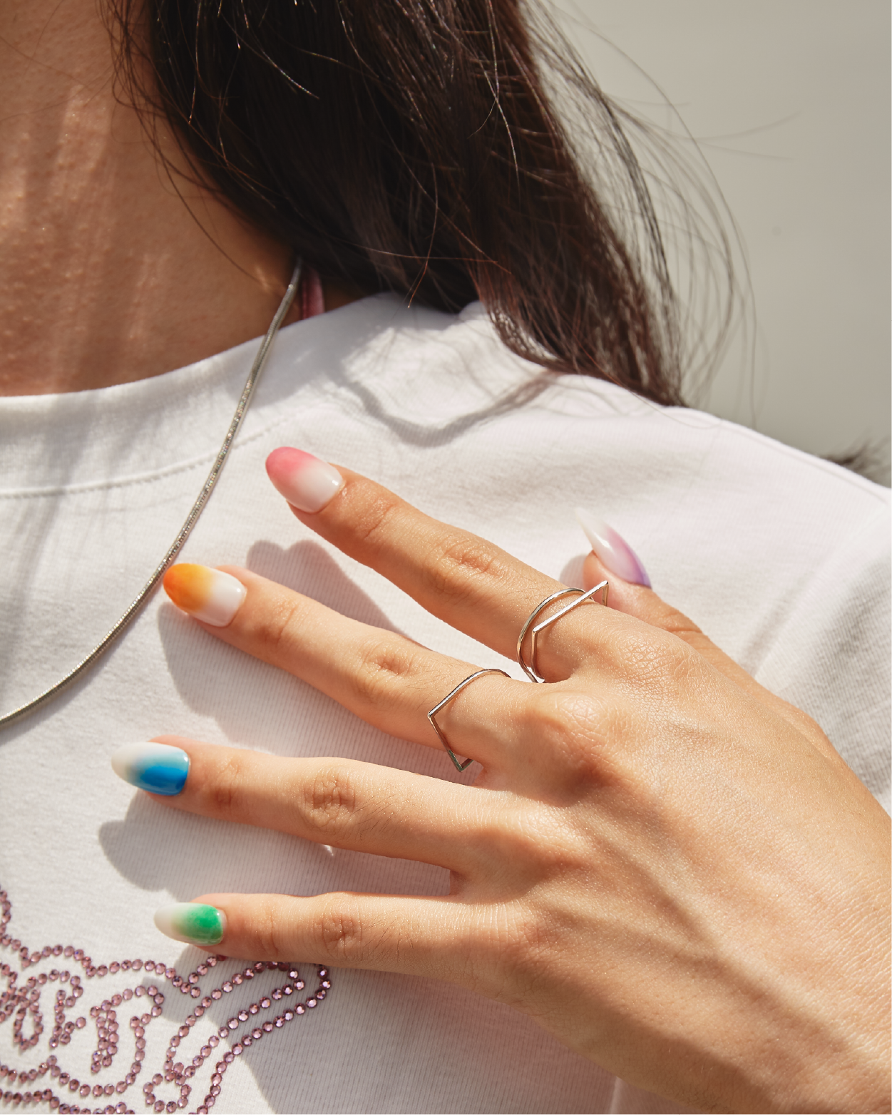 Veola D Ring (White Gold)