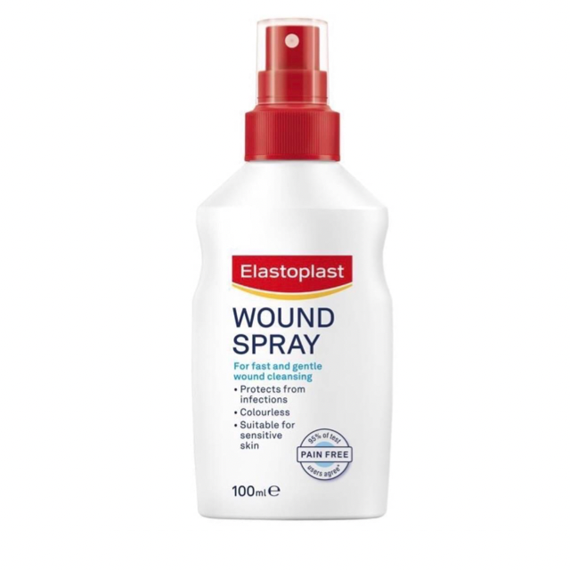 Elastroplas Spray ฆ่าเชื้อโรค แบคทีเรีย พ่นแผลสด รอยถลอก