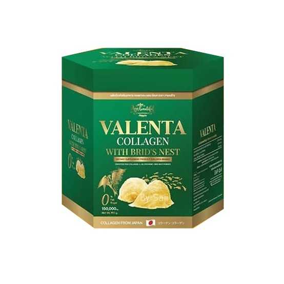 Valenta Collagen With Bird's Nest วาเลนต้า คอลลาเจนผสมรังนก 150g.
