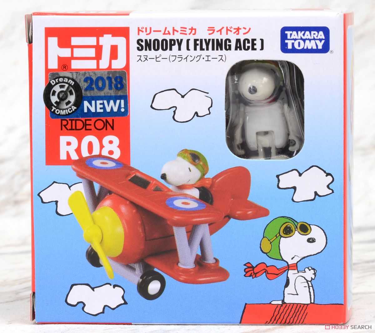(R08) Dream TOMICA RIDE ON SNOOPY FLYNG AC TM-TO01-981206
