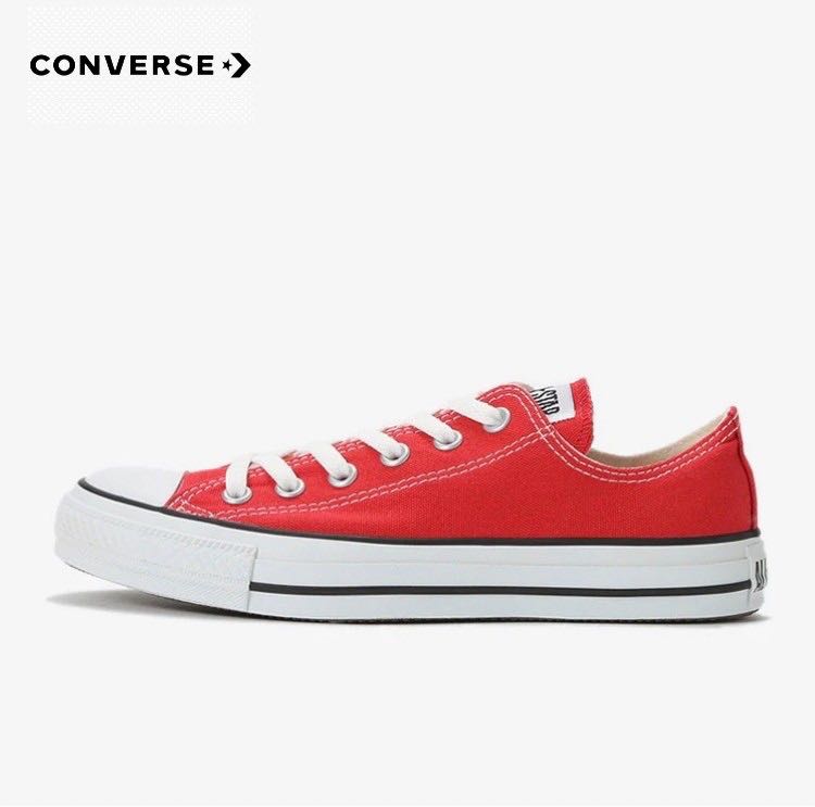 CONVERSE ALL STAR CLASSIC OX RED  ผ้า