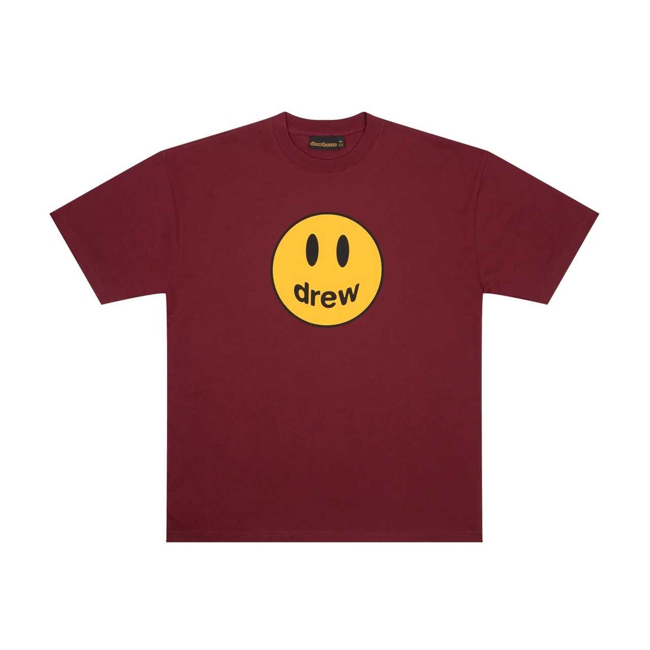/พร้อมส่ง/ DREW HOUSE MASCOT SS TEE BURGUNDY