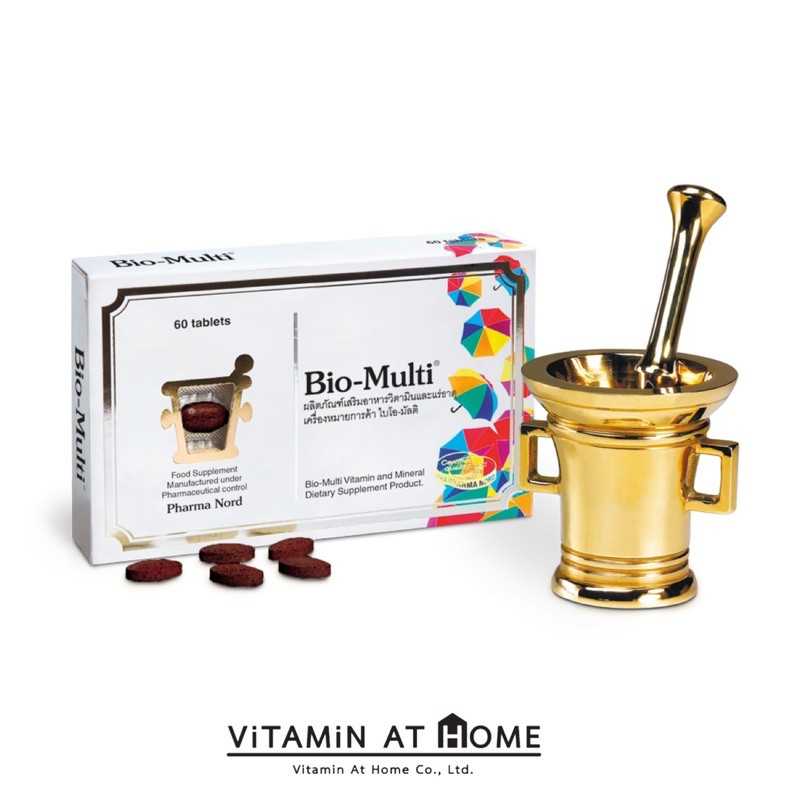 Pharma Nord Bio-Multi วิตามินและแร่ธาตุรวม วิตามินรวม 60 เม็ด