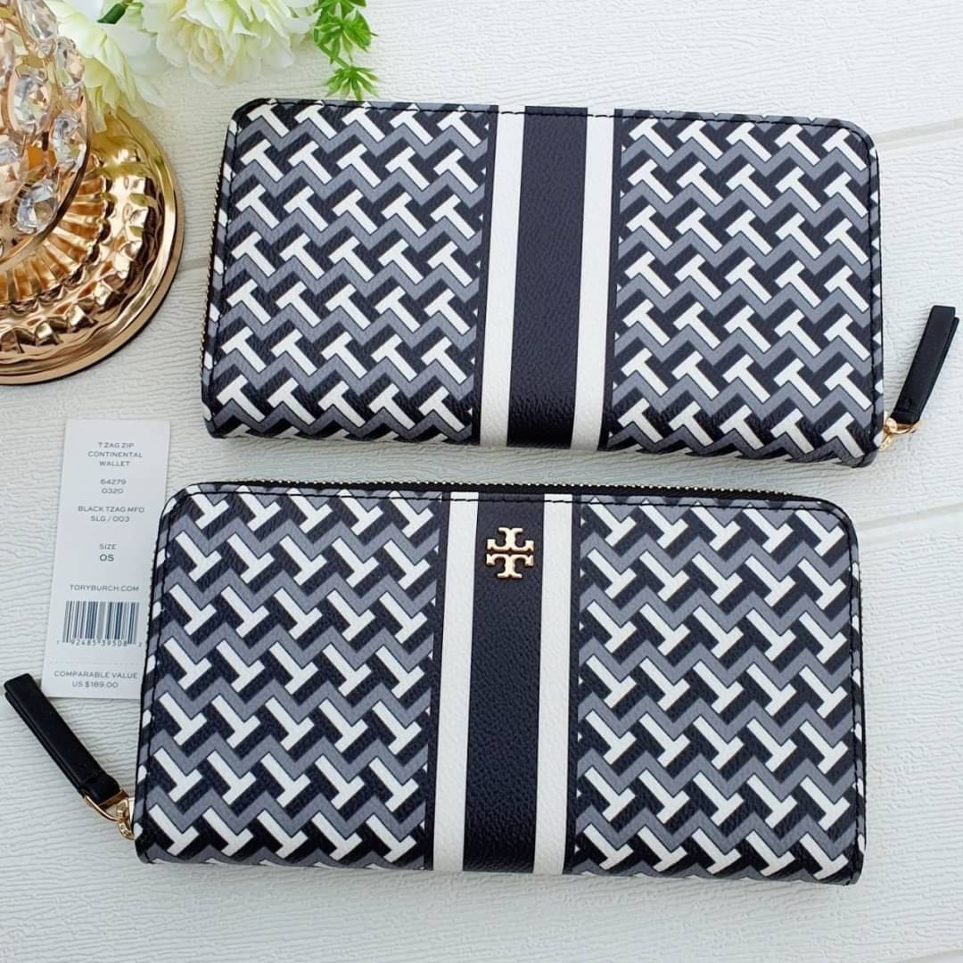 TORY BURCH 64279 T ZAG ZIP 