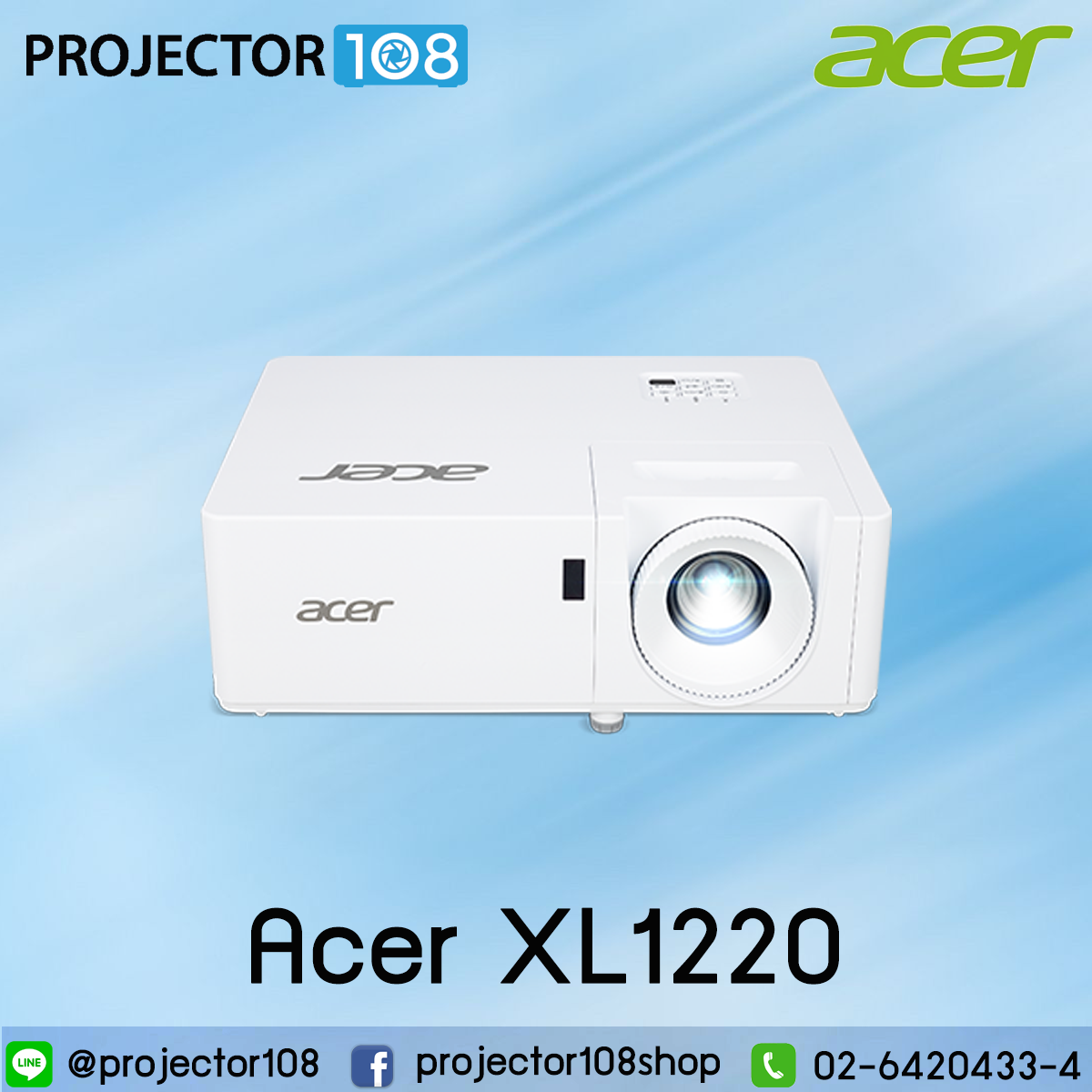 Acer XL1220 DLP Laser Projector