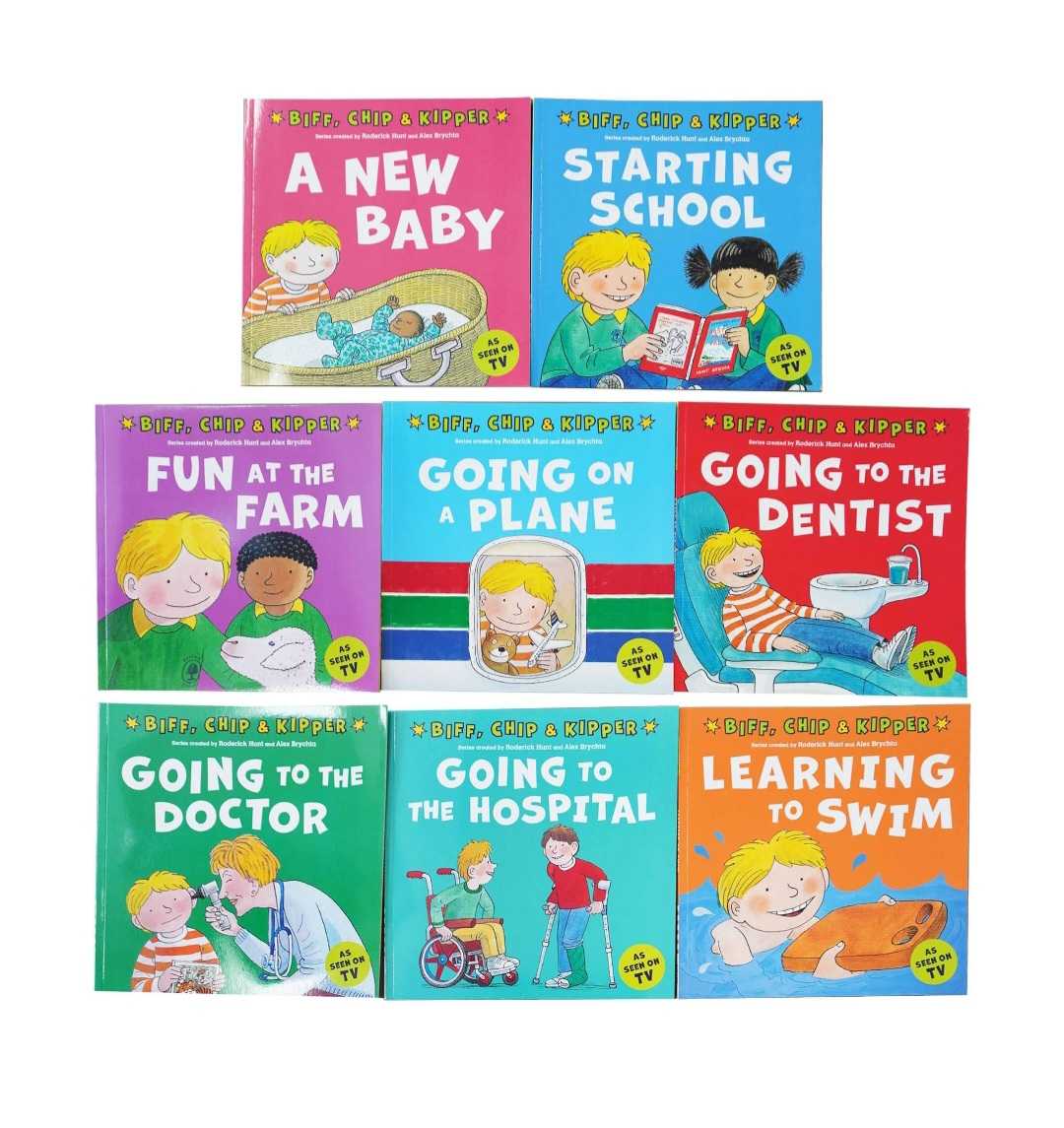 First Experiences with Biff, Chip & Kipper 8 Books Collection