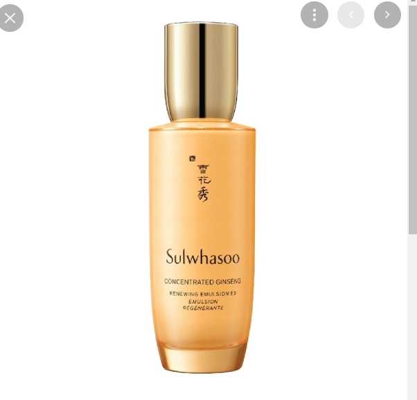 SULWHASOO Concentrated Ginseng Renewing Emulsion EX 125ml