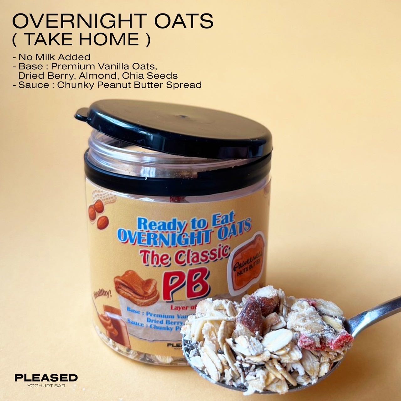 [Takehome] Overnight Oats - Almond Butter
