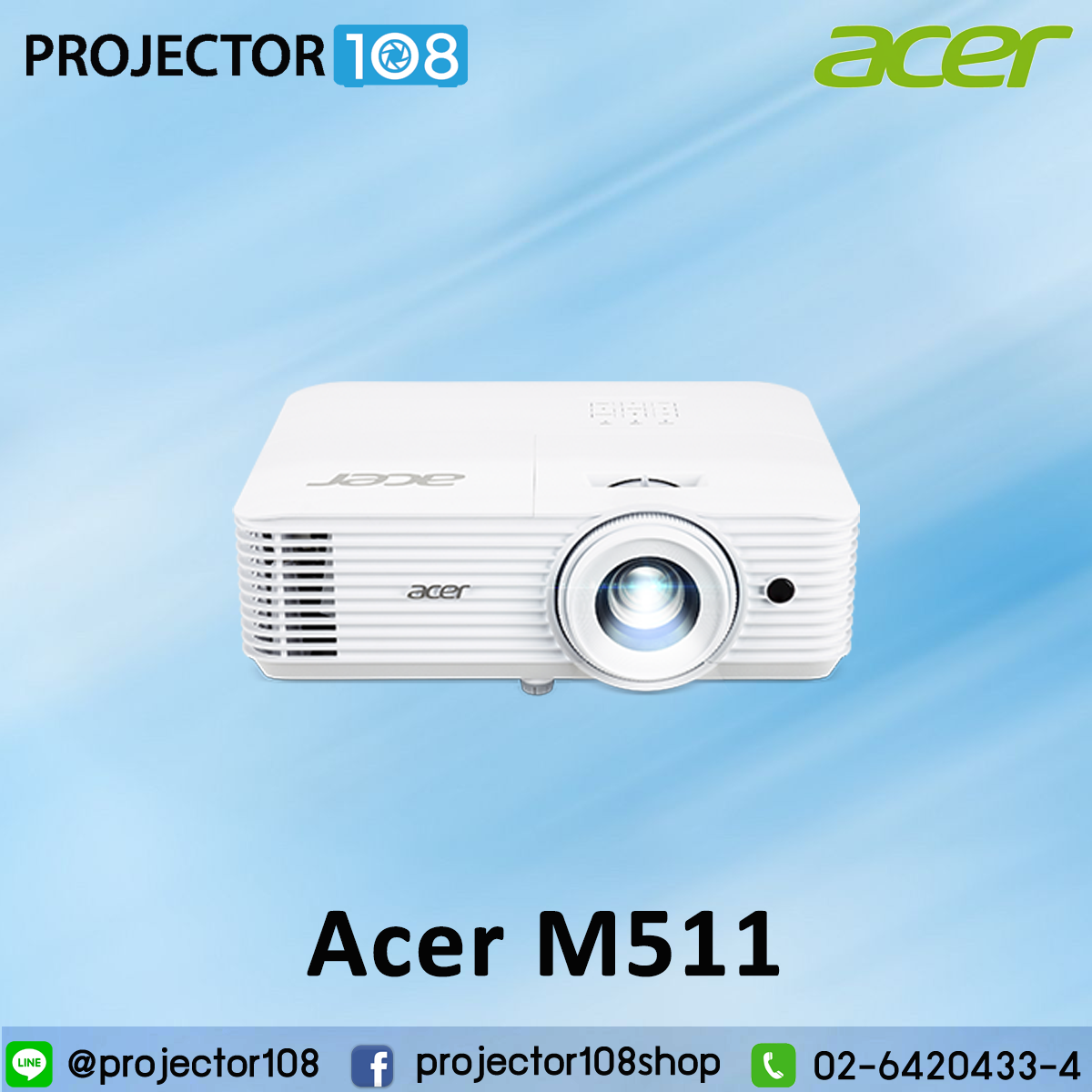 Acer M511 DLP Smart Projector