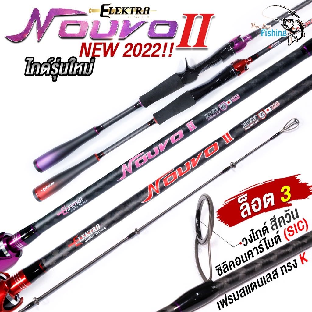 ใหม่!! คัน อิเล็กตร้านูโว  ELEKTRA NOUVO II เอ็กครอสทั้งคัน มาใหม่ล่าสุด!!