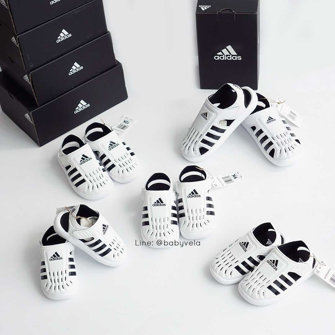 Adidas Closed Toe Summer Water Sandals (White)