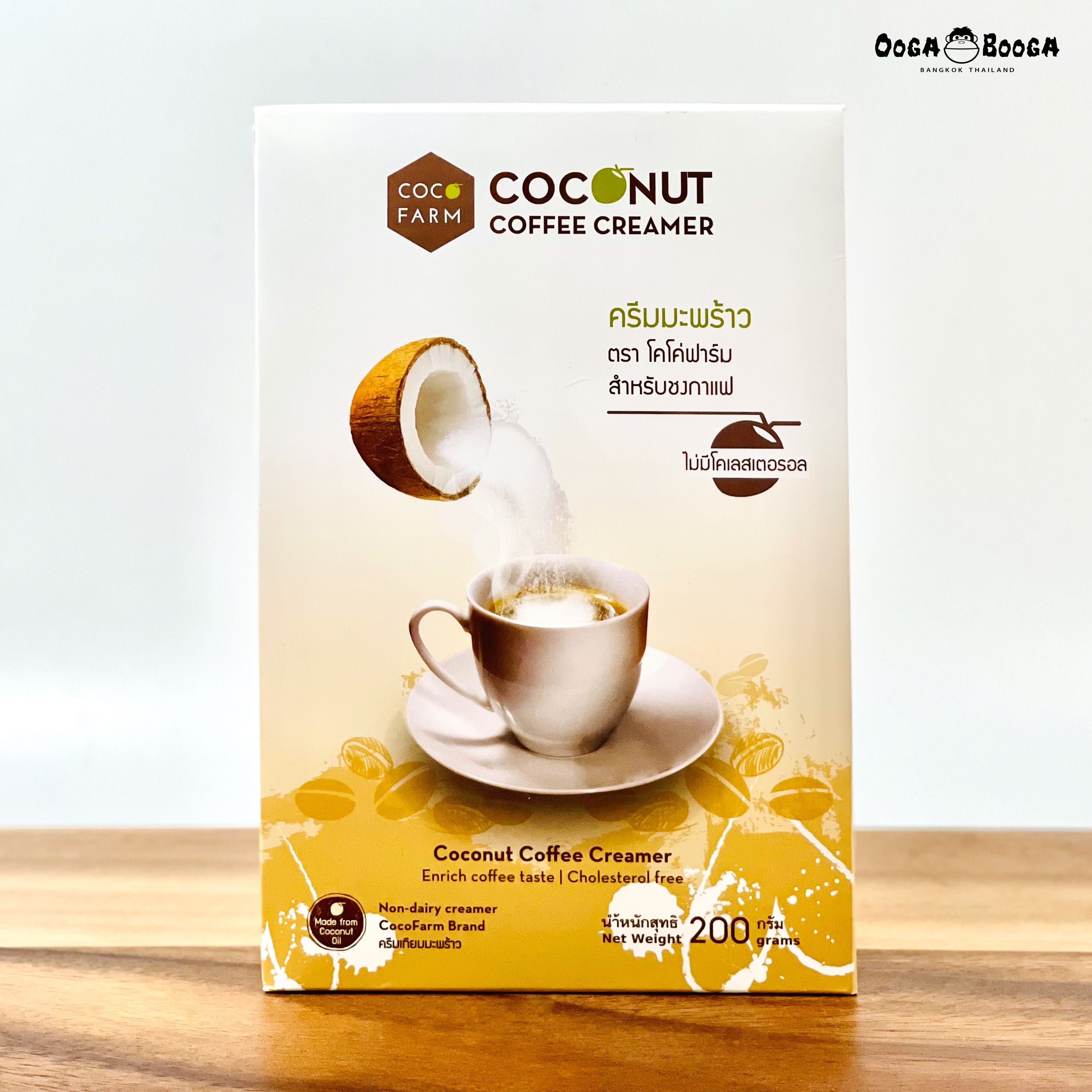 ครีมมะพร้าวสำหรับชงกาแฟ โคโค่ ฟาร์ม