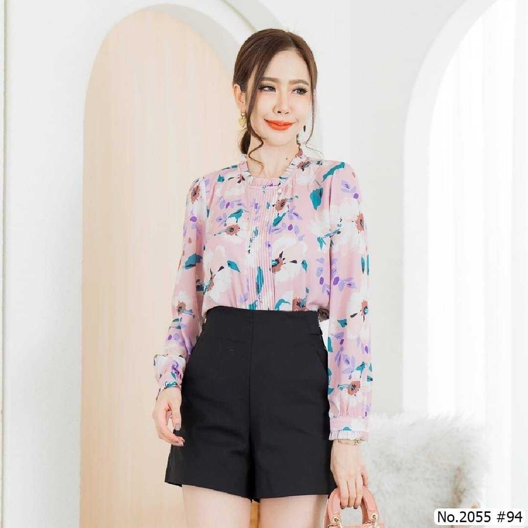 Miss Daisy เสื้อแขนยาว No. 2055 ผ้านิ่มPoly