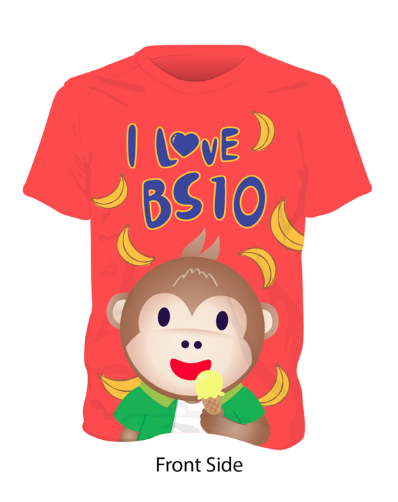 BS10 - เสื้อที่ระลึก รุ่น BANANA Lover