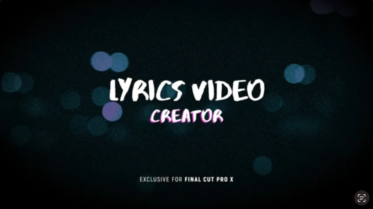 Lyrics Video Creator