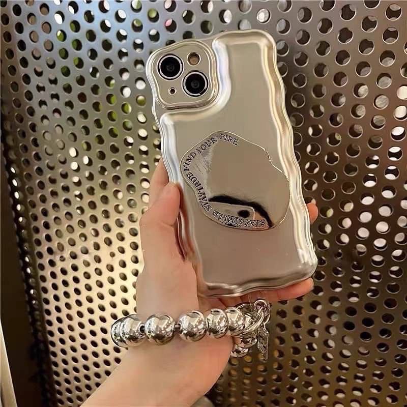 สอบถามก่อนกดสั่ง เคสขอบหยัก เคสสีเงิน เคสไอโฟน เคสiPhone เคส+holder Griptok ไอริง สายคล้อง ลูกปัด